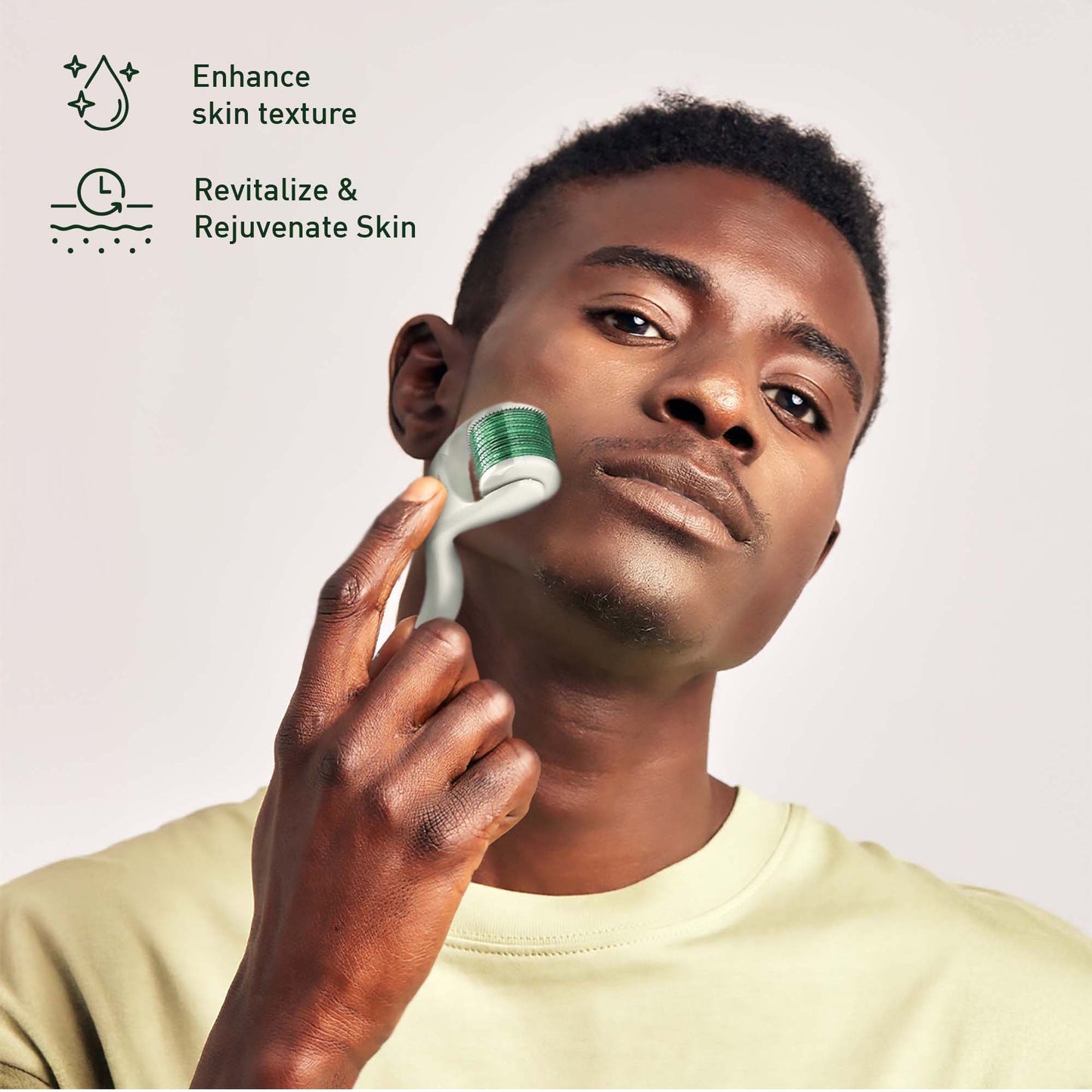 Pursonic Skin Renewal Bundle – Micro Needle Roller & 7-Day Hyaluronic Acid Serum Set-2