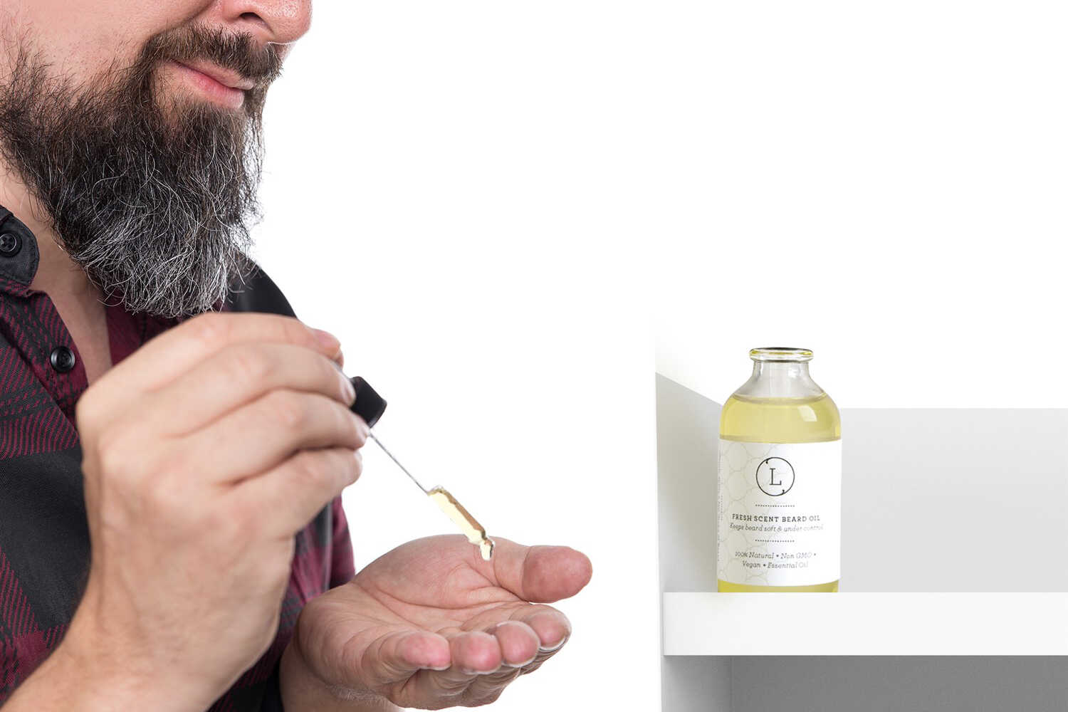 CBD Natural Handmade Beard Oil with CBD, Beard Softener, Beard Moisture, Beard care (THC free)-4