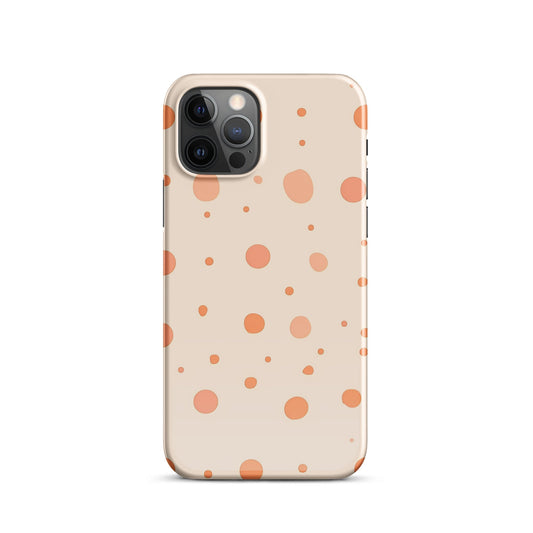 Peach Phone case for iPhone-10