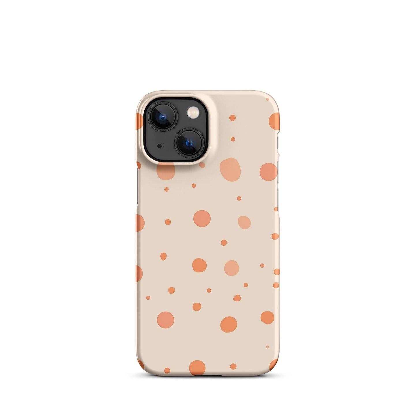 Peach Phone case for iPhone-15